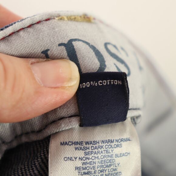 Lands' End Concealed side Expandable Elastic Waistband Jeans size 18W - Picture 6 of 7